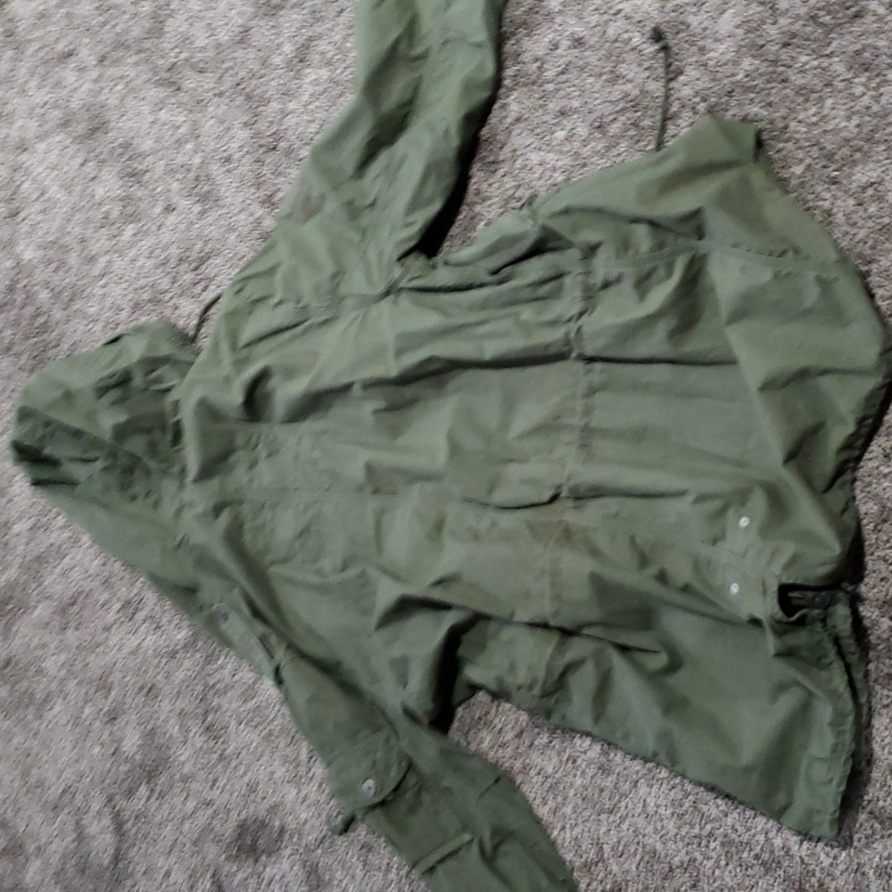 GAP  Men's Utility Jacket in Forest Green - Picture 6 of 6